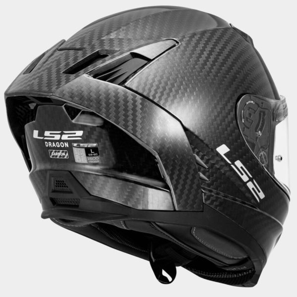 CASCO LS2 FF807 DRAGON MATT CARBON