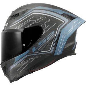 CASCO LS2 FF807 DRAGON SUBIC BLUE PETROL