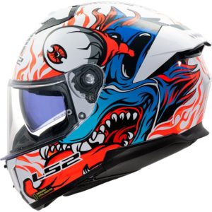 CASCO LS2 FF808 STREAM II INFERNO WHITE BLUE-06