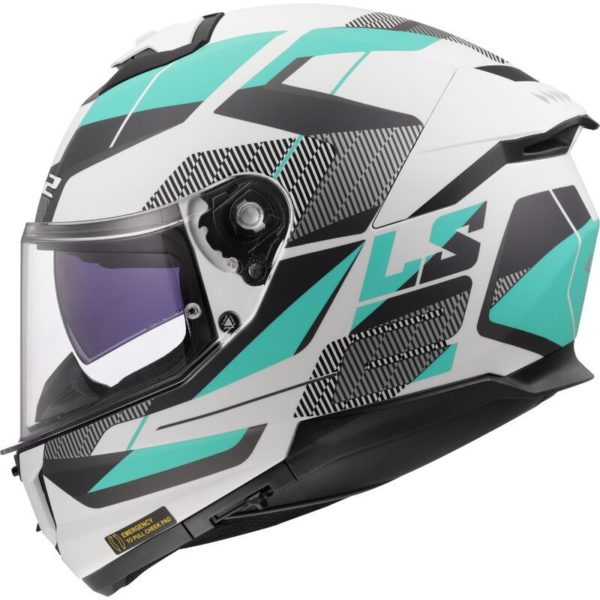 CASCO LS2 FF808 STREAM II ROAD CYAN LIGHT GREY-06