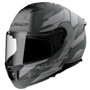 CASCO LS2 FF808 STREAM II SHADOW MATT TITANIUM GREY