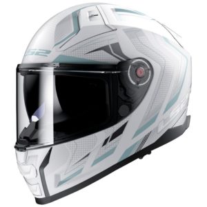 CASCO LS2 FF811 VECTOR II ALIZER  M.WHITE SILVER-06