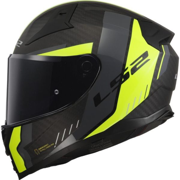 CASCO LS2 FF811 VECTOR II C GRID MATT H-V YELLOW-06