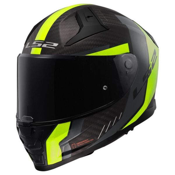 CASCO LS2 FF811 VECTOR II C GRID MATT H-V YELLOW-06