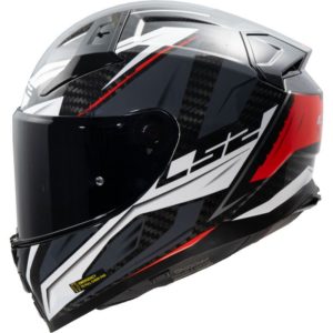 CASCO LS2 FF811 VECTOR II C SAVAGE WHITE RED GREY-06