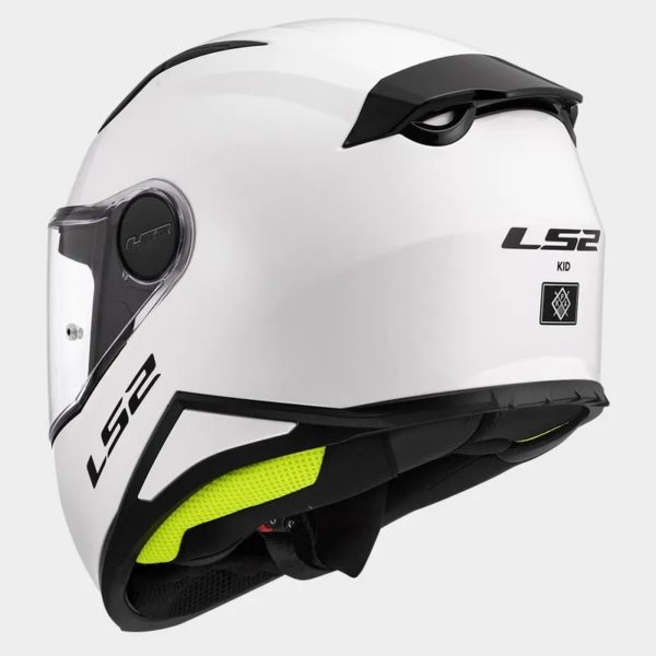 CASCO LS2 FF812 KID SOLID WHITE