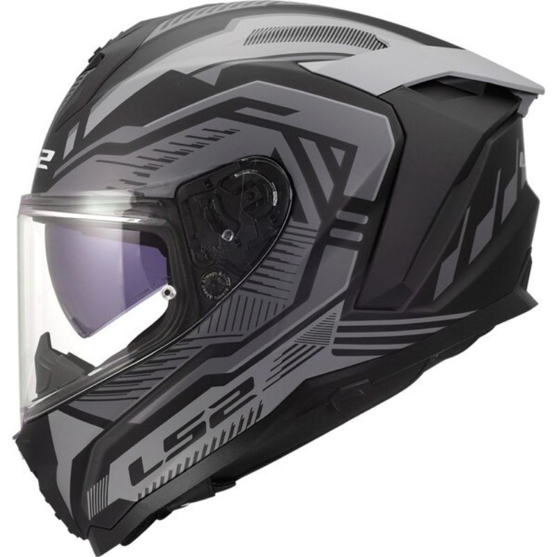CASCO LS2 FF817 CHALLENGER II DRAVIX GREY