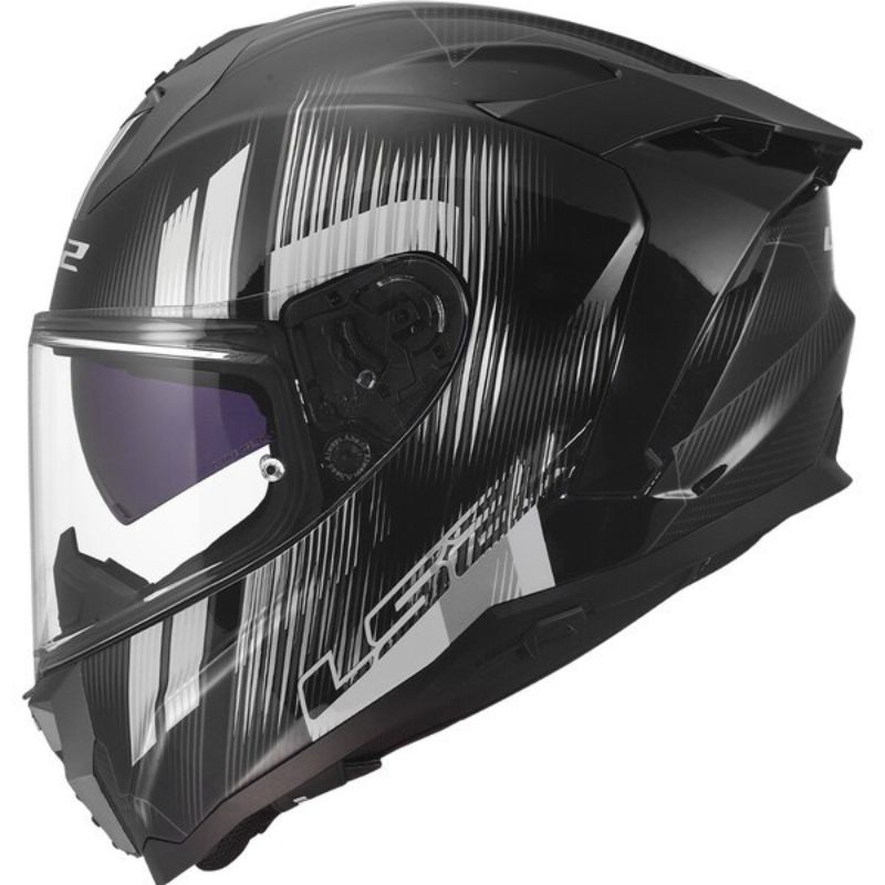 CASCO LS2 FF817 CHALLENGER II NITRO BLACK GREY