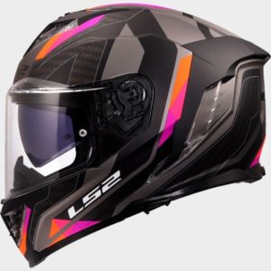 CASCO LS2 FF818 STORM III SPORTY GREY PURPLE