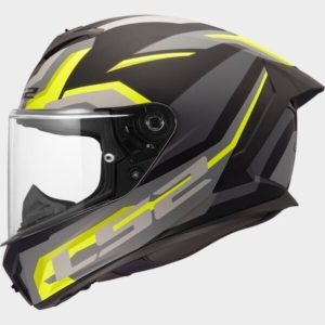 CASCO LS2 FF820 RAPID III HYPER BLACK H-V YELLOW