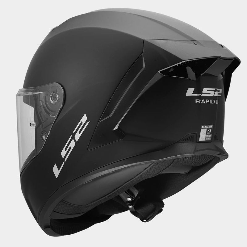 CASCO LS2 FF820 RAPID III SOLID MATT BLACK