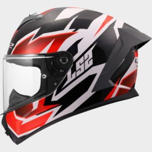 CASCO LS2 FF820 RAPID III XTREM WHITE BLACK RED (copia)