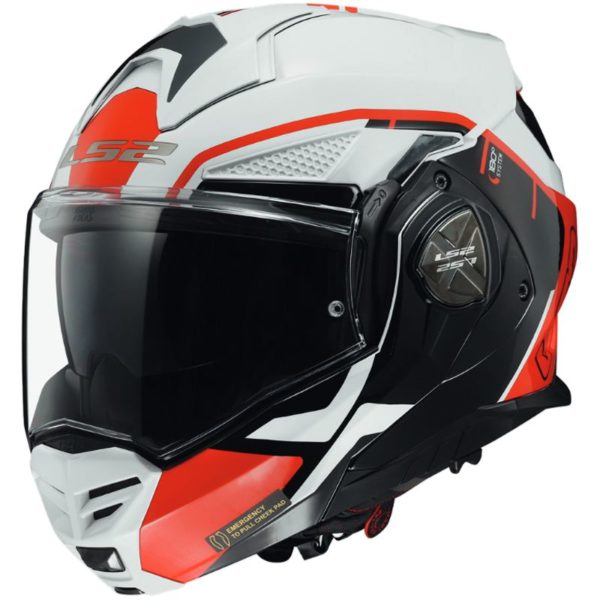 CASCO LS2 FF901 ADVANT X METRYK WHITE RED-06