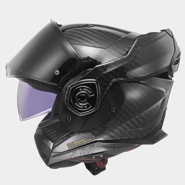 CASCO LS2 FF901 ADVANT X SOLID CARBON WITH LS2-4X UCS-06