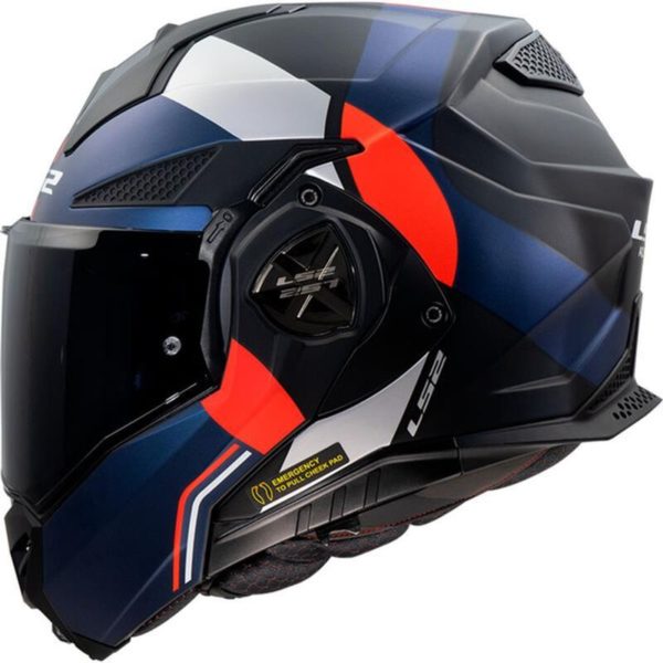 CASCO LS2 FF901 ADVANT X ULTRA BLUE RED-06