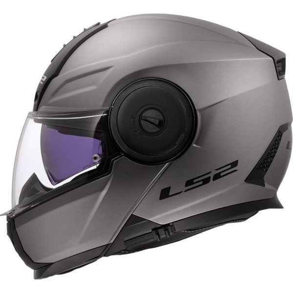 CASCO LS2 FF902 SCOPE II SOLID MATT TITANIUM-06