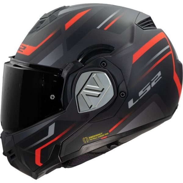 CASCO  LS2 FF906 ADVANT KUKA MATT BLACK RED-06