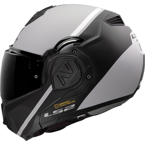 CASCO LS2 FF906 ADVANT SWIPE GREY BLACK-06