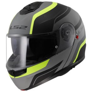 CASCO LS2 FF908 STROBE II MONZA M.BLACK H-V YELLOW-06