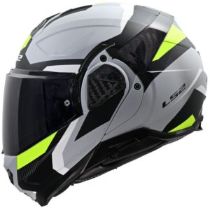 CASCO LS2 FF910 ADVANT II TRIPLE LIGHT GREY H-V YELLOW