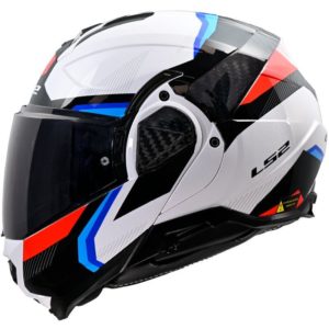 CASCO LS2 FF910 ADVANT II TRIPLE WHITE BLUE RED