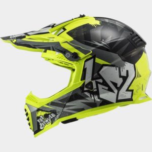 CASCO LS2 MX437 FAST II MINI CRUSHER BLACK YELLOW-06