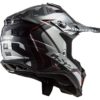CASCO LS2 MX700 SUBVERTER ARCHED SILVER TITANIUM-06 - Imagen 2