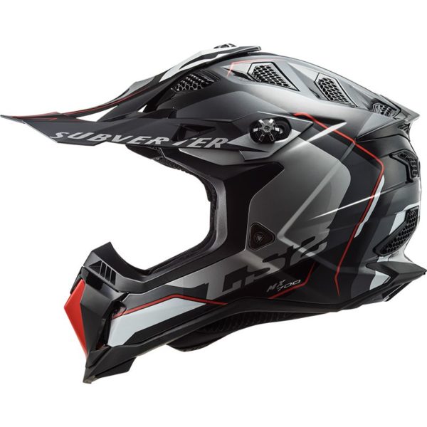 CASCO LS2 MX700 SUBVERTER ARCHED SILVER TITANIUM-06