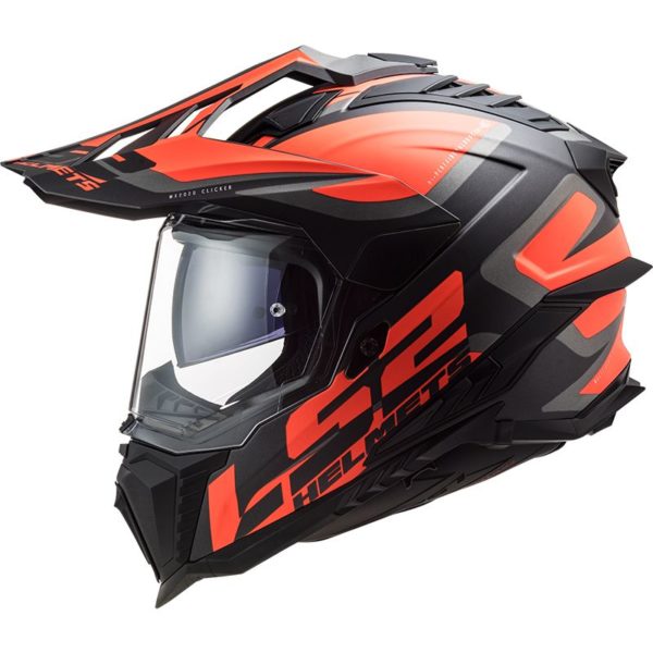 CASCO LS2 MX701 EXPLORER ALTER MATT BLACK FL.ORANGE-06