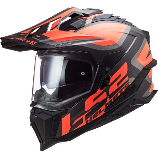 CASCO LS2 MX701 EXPLORER ALTER MATT BLACK FL.ORANGE-06