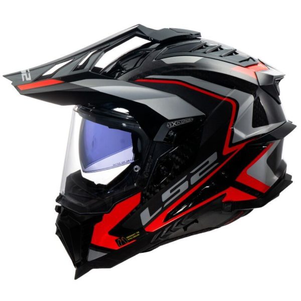 CASCO LS2 MX701 EXPLORER C FRONTIER II RED-06