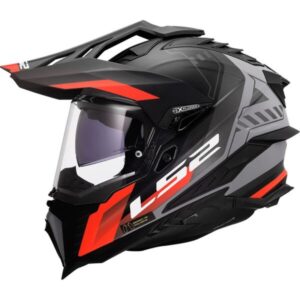 CASCO LS2 MX701 EXPLORER HEXA BLACK RED GREY-06