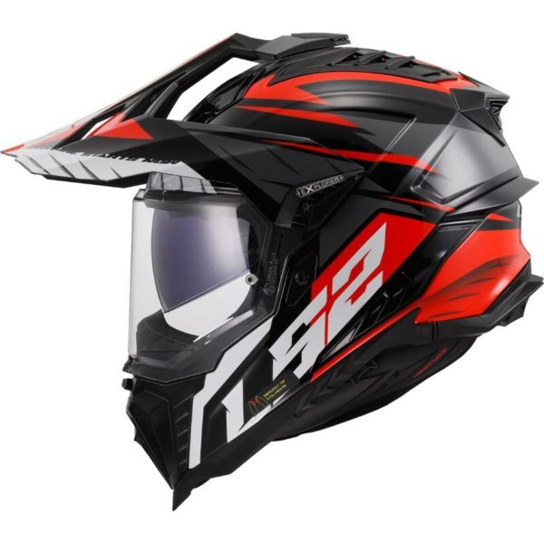 CASCO LS2 MX701 EXPLORER SPIRE BLACK TITANIUM RED-06