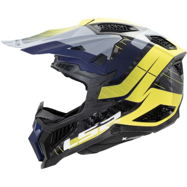 CASCO LS2 MX703 X-FORCE GALUO GREY H-VIS YELLOW-06