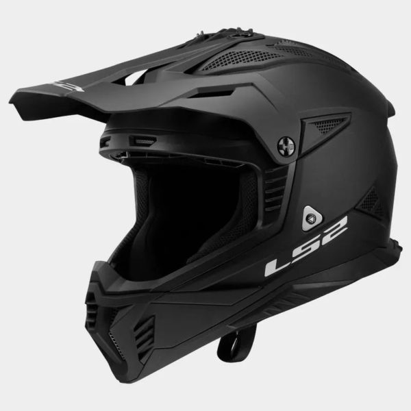 CASCO LS2 MX708 FAST II SOLID MATT BLACK-06