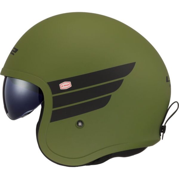 CASCO LS2 OF599 SPITFIRE II RETRO M.MILITARY GREEN-06