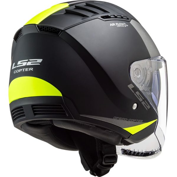 CASCO LS2 OF600 COPTER II URBANE M.BLACK H-V YELLOW-06