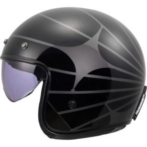 CASCO LS2 OF601 BOB II COSMIC BLACK GREY-06