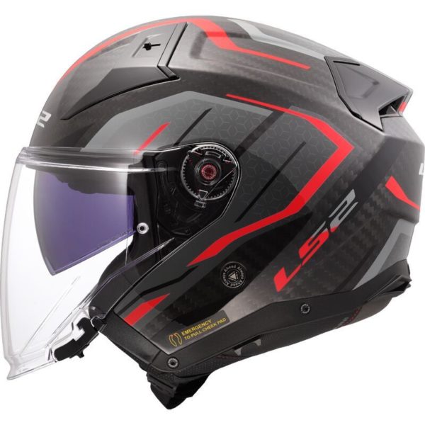 CASCO LS2 OF603 INFINITY II C URUS RED-06