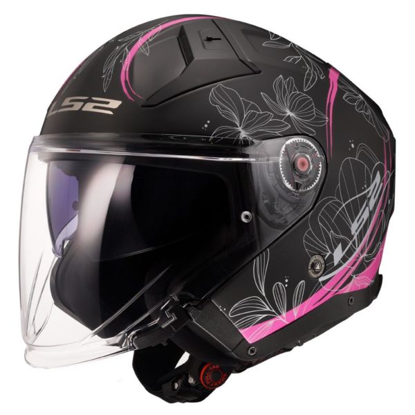 CASCO LS2 OF603 INFINITY II LOTUS MATT PINK-06