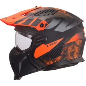 CASCO LS2 OF606 DRIFTER GAS GREY RED-06