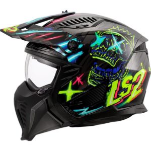 CASCO LS2 OF606 DRIFTER RAYZ BLACK BLUE-06