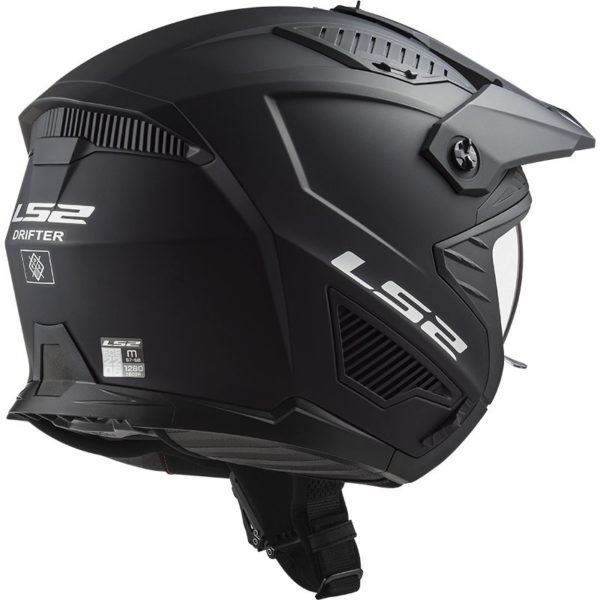 CASCO LS2 OF606 DRIFTER SOLID MATT BLACK-06