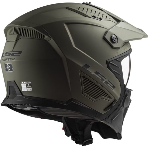 CASCO LS2 OF606 DRIFTER SOLID MATT SAND-06