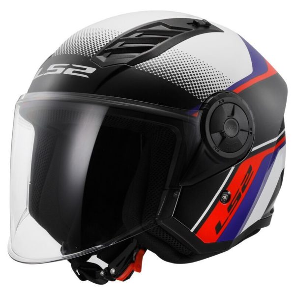 CASCO LS2 OF616 AIRFLOW II RUSH WHITE BLUE RED-06