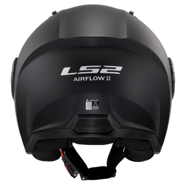 CASCO LS2 OF616 AIRFLOW II SOLID MATT BLACK-06