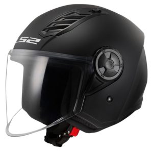 CASCO LS2 OF616 AIRFLOW II SOLID MATT BLACK-06