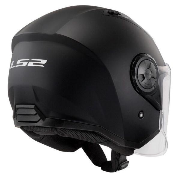 CASCO LS2 OF616 AIRFLOW II SOLID MATT BLACK-06