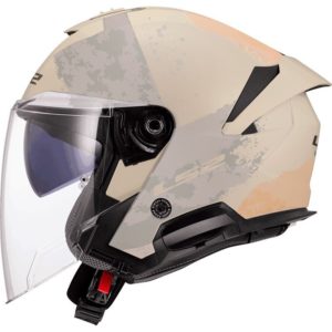 CASCO LS2 OF618 VERSO II AQUA IVORY