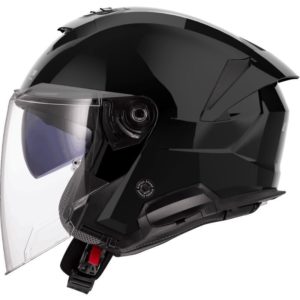 CASCO LS2 OF618 VERSO II SOLID GLOSS BLACK